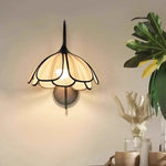 Modern Creamy E27 Wall Sconce LED Lamp Petals Luminarias for Indoor Lighting