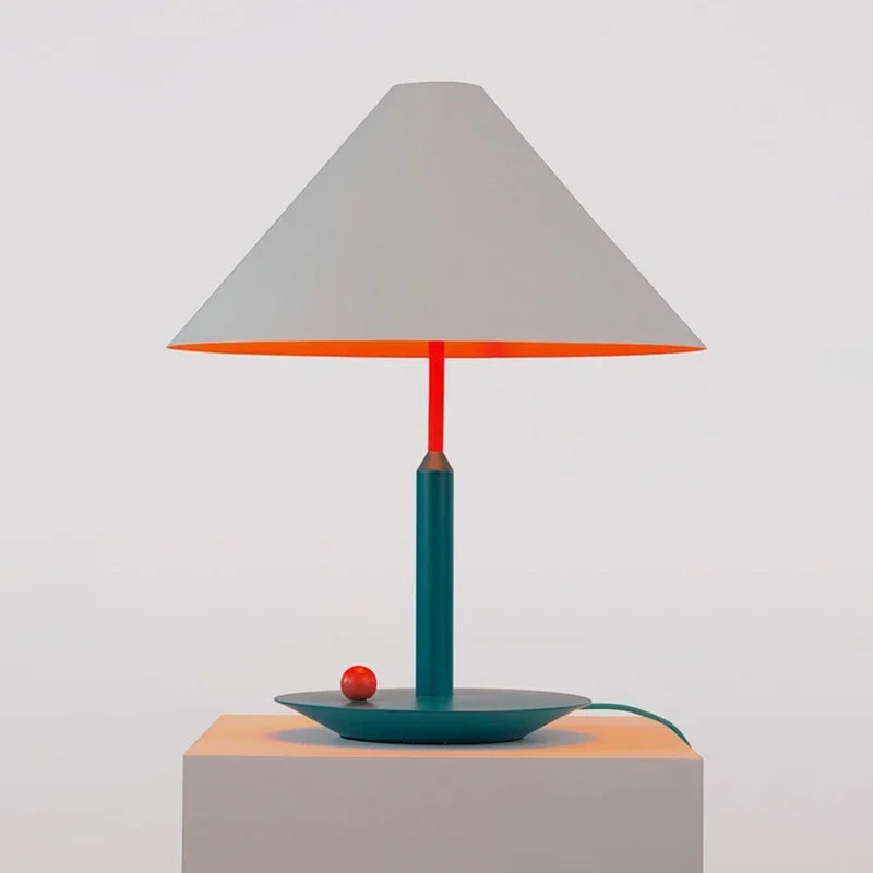 Nordic Bucket LED Desk Lamp - Modern Bedroom Bedside Decoration Table Light