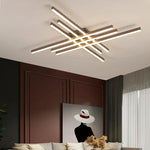 Gold Black Aluminum LED Chandeliers for Bedroom Dining Living Room Lighting