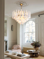 Art Deco Marble Home Chandelier Lighting Dimmable LED 2025