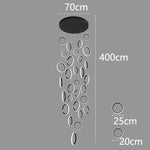 Nordic Stair Chandelier Living Room Dining Pendant Lights Ceiling Indoor Lighting