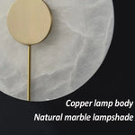 Lumind Copper Wall Lamp: High-Grade Bedroom Bedside Light