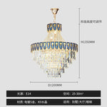 Shell Art Color Chandelier Luxury Lighting for Living & Dining Rooms