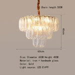 Modern Duplex Building Chandelier - High-End Handmade Luxury Bedroom Lamp