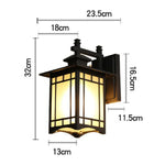 LED Wall Lamp: European Style Outdoor Waterproof Light for Garden, Balcony, and Courtyard