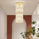 Sky High Crystal Chandelier Pendant Light Living Room Villa Main Light