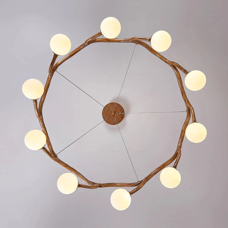 Modern LED Pendant Chandeliers for Indoor Living and Dining Room Lighting