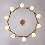 Modern LED Pendant Chandeliers for Indoor Living and Dining Room Lighting