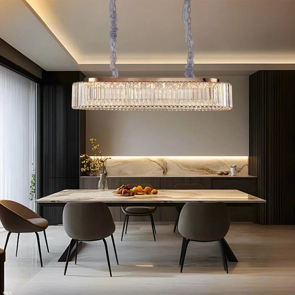 Gio Crystal Dining Room Chandelier — YOVINO