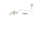 Black Serge Mouille Wall Lamp: Nordic Design, Creative Living Room Decor
