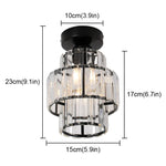 K9 Crystal Pendant Light LED Ceiling Lamp Nordic Chandelier for Living Room