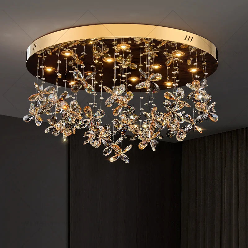 Crystal Chandelier 2024 | Postmodern Luxury Dining Room Bedroom Kitchen Island Light