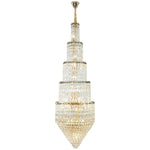 Crystal Loft Chandelier for Elegant Living Spaces