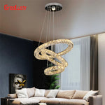 Crystal Pendant Chandeliers Modern Nordic Style Dining Room Living Room Lighting