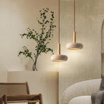 Stone Pendant Lamp: Bedroom Kitchen LED Lighting Fixture