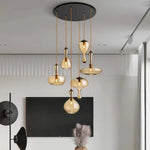 Modern LED Pendant Chandeliers for Living and Dining Rooms