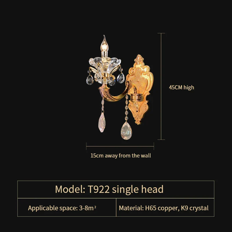 Elegant Crystal Chandelier for Living Room, Dining Room, and Bedroom