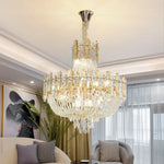 French Bead Chain Crystal Chandelier for Luxury Spaces