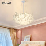 Feather Petal Pendant Lamp for Modern Nordic Bedroom, Living Room, Kitchen, and Children's Room