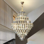 Designer LED Crystal Chandelier for Luxury Villas, Hotels & Restaurants