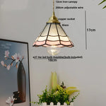 Brass Vintage Glass Pendant Lamp Adjustable LED Dining Room Kitchen Fixture