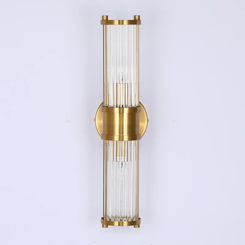 Glass Rod Wall Sconce Vanity Lights - Up/Down Wall Mounted Lamps