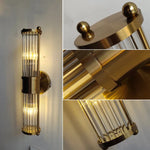 Nordic Clear Glass Wall Lights for Home Living Room Decor