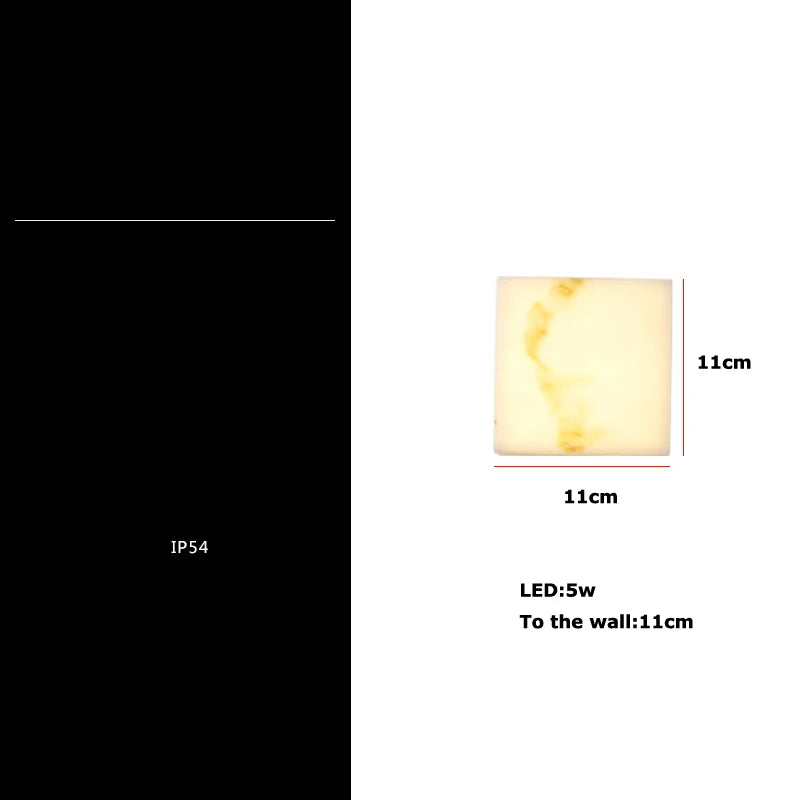 Geometric LED Outdoor Wall Sconce Cube Light for Corridor Backyard