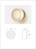 Nordic Minimalist LED Wall Lamp for Modern Small Bedrooms