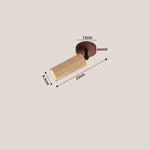 Wood Canopy LED Ceiling Lights Travertine Flush Mount Ceiling Lamp
