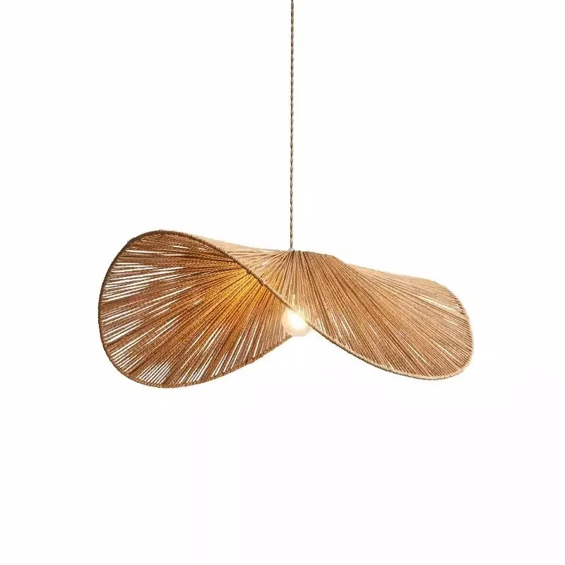 Bamboo Wabi Sabi Chandelier Pendant Lights for Home Décor