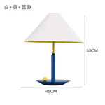 Nordic Bucket LED Desk Lamp - Modern Bedroom Bedside Decoration Table Light