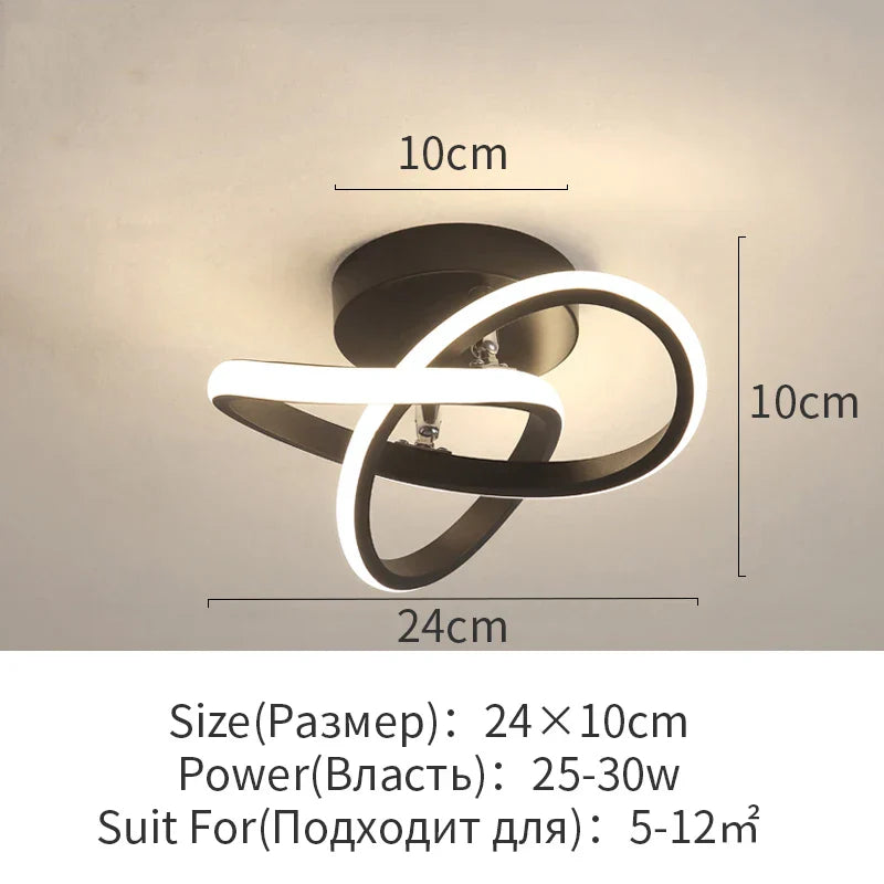 LED Surface Mounted Aisle Ceiling Lights for Home Lighting