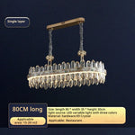 Crystal Chandelier: Modern Luxury for Living Room, Dining Room, Bedroom