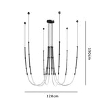 LED Chandelier: Modern Minimalist Design for Luxury Home Decor