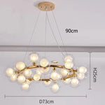 Modern LED Pendant Light Chandeliers for Living Room Dining Room Home Decor