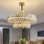 Crystal Chandelier: Modern Luxury for Living Room, Dining Room, Bedroom
