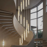 Nordic Home Stair Chandelier Living Dining Pendant Ceiling Indoor Lighting