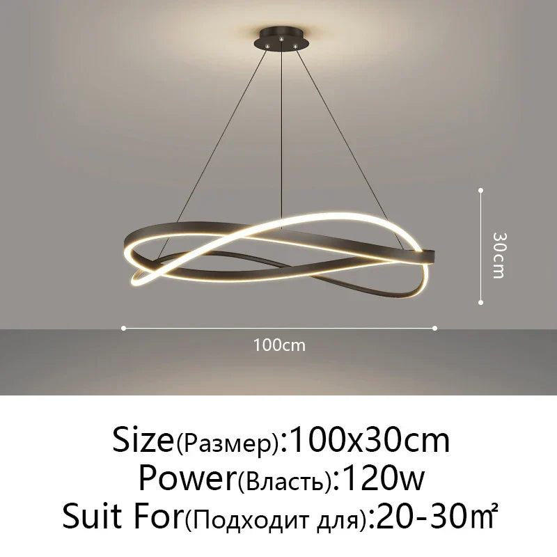 Light Luxury Pendant Ceiling Lamp for Living Room Bedroom Decor