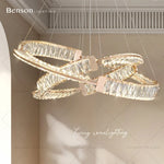 Light Luxury Crystal Chandelier for Elegant Living & Dining Atmosphere