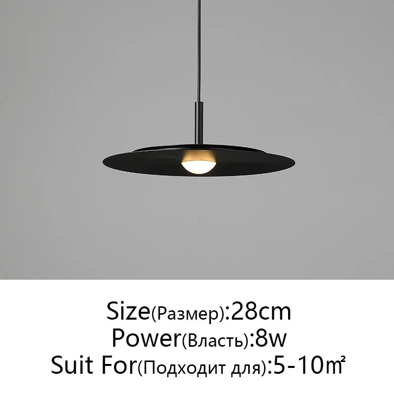 UFO Saucer Pendant Light Modern Designer Home Decor for Dining Living Bar