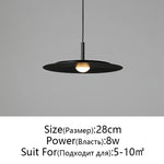 UFO Saucer Pendant Light Modern Designer Home Decor for Dining Living Bar