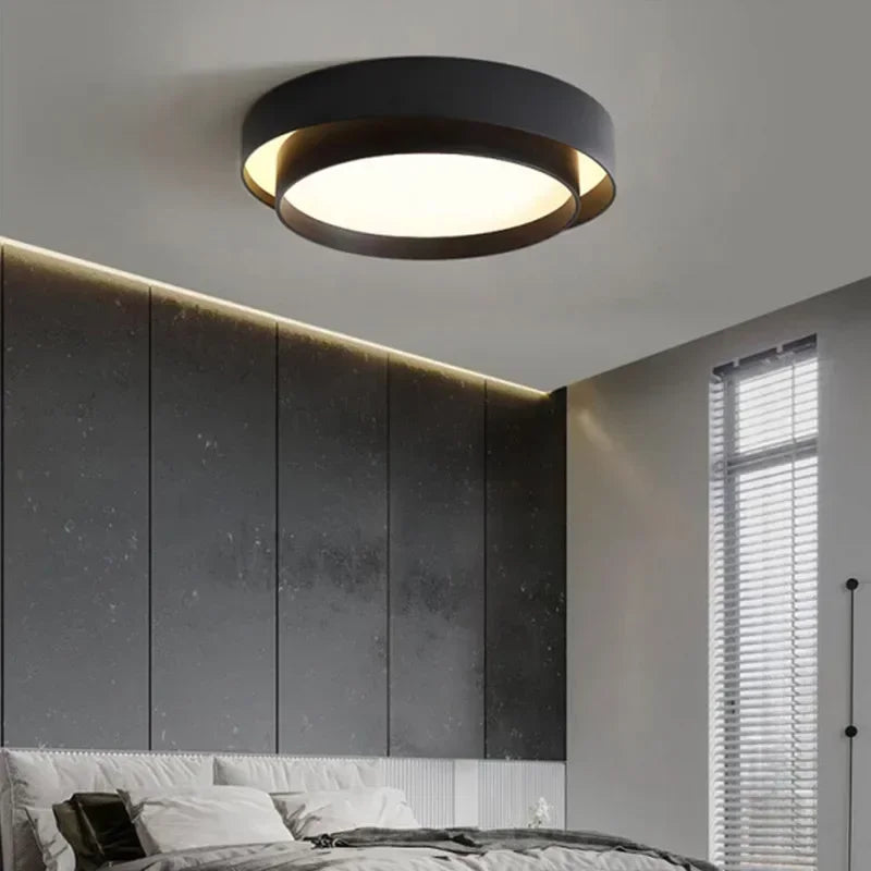 Nordic LED Ceiling Chandelier for Modern Living Room and Bedroom Lighting