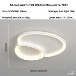 LED Dimmable Ceiling Lamp for Modern Minimalist Home Decor