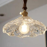 LED Pendant Lamp Elegant Copper Glass Modern Style Hanging Light Fixtures
