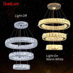 Crystal Chandelier Pendant Lamp for Dining Room and Bedroom