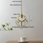 Glass LED Pendant Lights for Nordic Modern Style Dining Room Decor