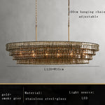 Riviera Vintage Crystal Dining Room Chandelier