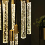 Nordic Home Stair Chandelier Living Dining Pendant Ceiling Indoor Lighting