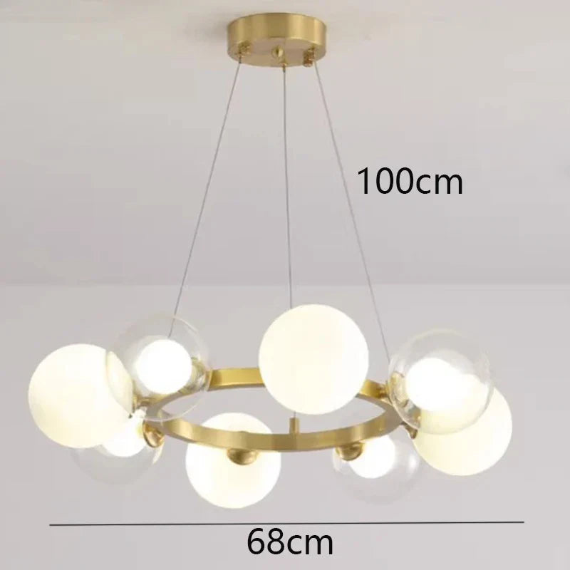 Modern Pendant Chandeliers for Dining Room, Indoor Hanging Ceiling Lights